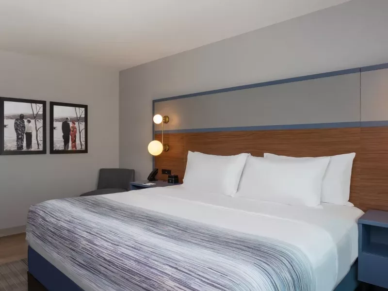 Accessible King Guest Room at AmericInn San Angelo